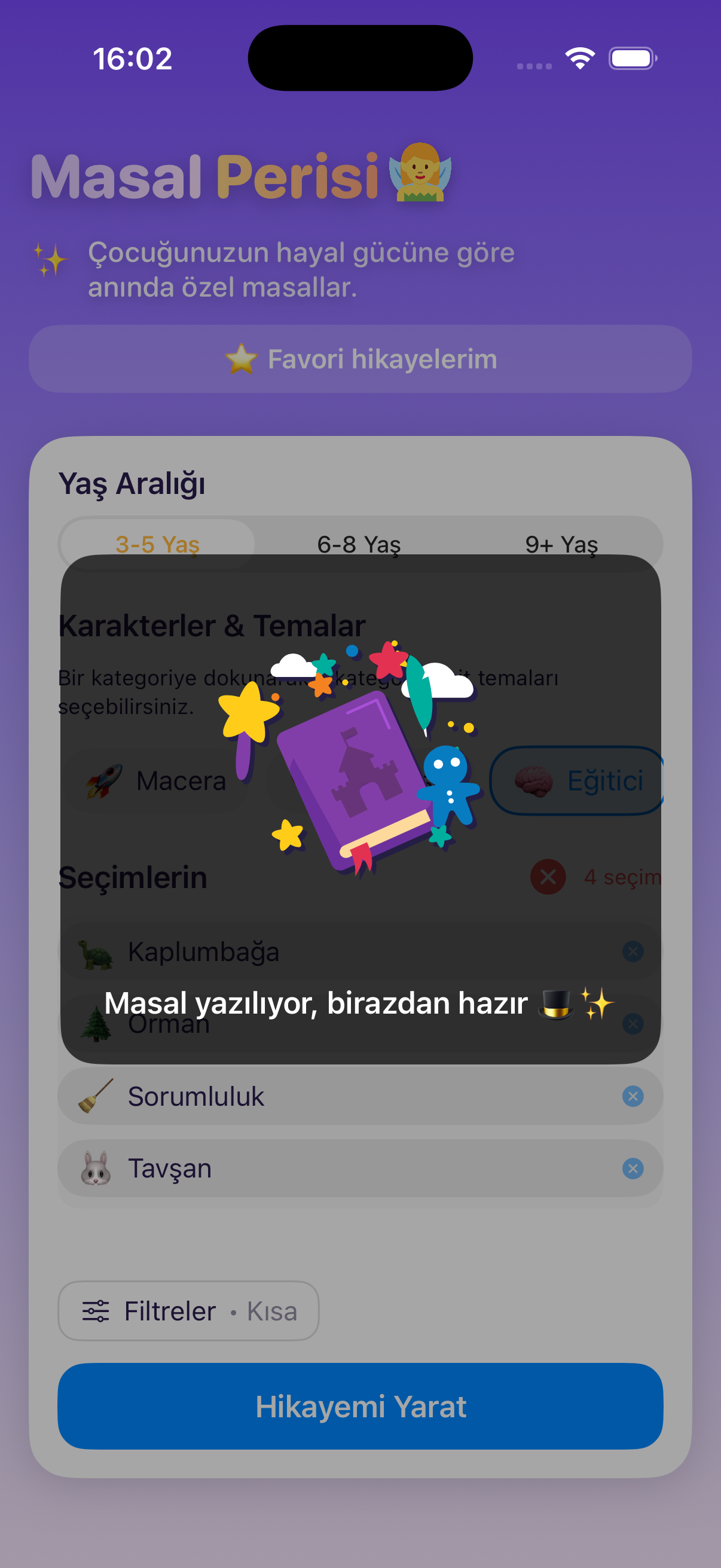 Masal Yazılıyor
